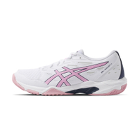 Asics GEL-Rocket 11 女鞋 白粉色 緩衝 支撐 亞瑟士 運動 排球鞋 1072A093-105