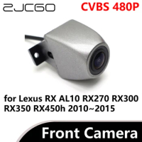 ZJCGO CVBS 480P 170° Car Parking LOGO Front View Camera waterproof for Lexus RX AL10 RX270 RX300 RX350 RX450h 2010~2015