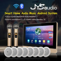 Karaoke Smart WiFi Wall Bluetooth Amplifier Build-in Yamaha Android Amp 5 inch Stereo Ceiling Speaker Home Theater Sound System