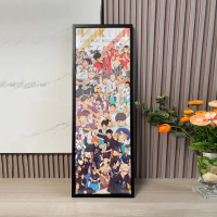 兒童立體木質拼圖    簡約拼圖框102*34cm950片日本Ensky排球少年烏野高校排球部專用框