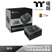 【Thermaltake 曜越】Toughpower SFX 750W 金牌認證電源(PS-STP-0750FNFAGT-1)
