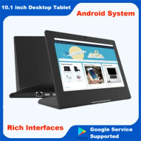 Free Shipping 10.1 Inch Android Desktop POS Loyverse Supported Touch Screen Tablet Restaurant Menu Customer Self-service Kiosk