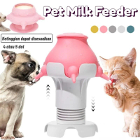 Dot kucing yang tingginya dapat disesuaikan/pengumpan puting anak anjing/botol susu hewan peliharaan