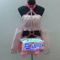 2017 Anime Super Sonic Pink Cosplay Dress Super Sonico Lolita COS Costume