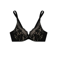 เสื้อชั้นใน มีโครง รุ่น Modern V รหัส SBI2081BK สีดำ