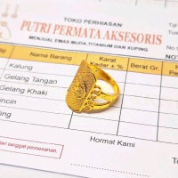 cincin wanita model dubai elegant motif berlapis emas muda free surat dari toko Rings