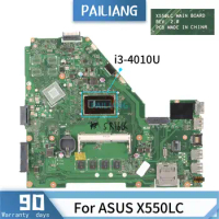 PAILIANG Laptop motherboard For ASUS X550LC X550L Mainboard I3-4010U I5-4200U REV:2.0 tesed DDR3