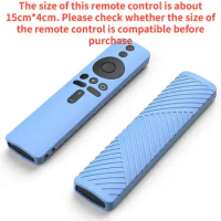 For Mi Box S/4X Mi TV Stick Remote Cover Silicone Tv Box Controller Case Silicone Shockproof Protective Skin-Friendly