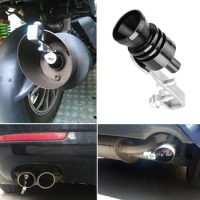 Car Sound Simulator Car Turbo Muffler Sound Whistle Vehicle Refit Device Exhaust Pipe Turbo Sound Whistle For Car Accessories