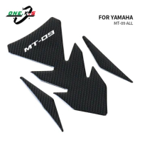MT-09 Motorcycle Fuel Tank Side Pads Sticker For YAMAHA MT09 3D Carbon Look Stickers Tank Pad Protector Decal