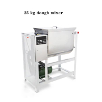 25kg Flour Kneading Machine Bread Dough Automatic Commercial Kneading Machine Food Mixer Meat Filling Machine 2200W 220V
