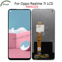 6.5'' For Oppo Realme 7i RMX2103 LCD Display Touch Panel Screen Digitizer Assembly For Realme 7i LCD Pantalla