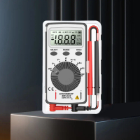 LCD Digital Multimeter AC/DC Voltage Current Resistance Tester Voltmeter Ammeter