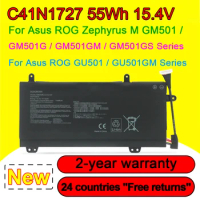 15.4V 55Wh C41N1727 Laptop Battery For ASUS ROG Zephyrus M GM501 GM501G GM501GM GM501GS GU501 GU501GM 4ICP7/48/70 High Quality