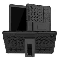 For Lenovo Tab E7 7.0 7104F 4 10 X304F Armor Heavy Case E10 X104 M10 Plus M10 X505 X606 M8 8705 TPU+PC Shockproof Tablet Cover