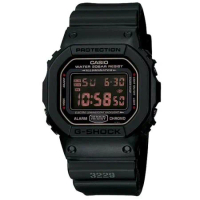 CASIO 卡西歐 G-SHOCK 數位電子錶 橡膠錶帶 防水200米 ( DW-5600MS-1DR )