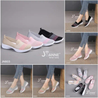 SEPATU WANITA FLYKNIT FLAT SHOES JN803 JOANNE 100%