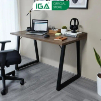Bàn làm việc thông minh với chân kim loại bền vững và mặt gỗ MDF hiện đại - GM228