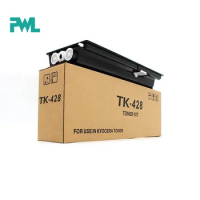 1PC Black TONER TK428 TK 428 Toner Cartridge Compatible for Kyocera KM-1635 2035 2550 Printer Supplies