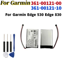 1000mAh GPS, Navigator Battery 361-00121-00, 361-00121-10 For Garmin Edge 530, Edge 830+Tools