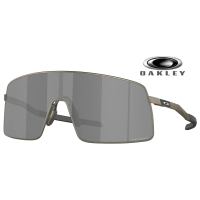 【Oakley】奧克利 Sutro Ti 運動包覆鈦金屬太陽眼鏡 OO6013 01 霧鐵灰框水銀鍍膜鏡片 公司貨