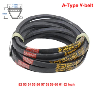 A Type V-belt Triangle Belt A-52/53/54/55/56/57/58/59/60/61/62 Inch Industrial Agricultural Equipment Transmission Belt