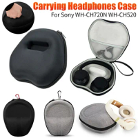For SONY WH-CH720N WH-CH520 WH-1000XM4 Wireless Headphones Case Hard EVA Storage Bag Bluetooth Headphone Carrying Box Cover