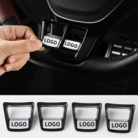 1PCS Metal Car Steering Wheel Logo Emblem Sticker Decals for VW POLO CC Tiguan Golf 6 Golf 7 Passat Touran TCR MK2 MK4 MK5 MK6 7