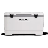 Igloo 100 QT. Latitude Marine Ultra Hard-Sided Cooler, White and Moonscape