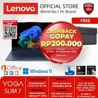 LENOVO YOGA SLIM 7-14Q8X9 5DID BLUE SNAPDRAGON X PLUS X1P-64-100 Qualcomm Hexagon NPU 16GB 1TB WIN 1