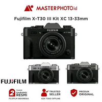 Fujifilm X-T30 III Kit XC 13-33mm Kamera Mirrorless Fuji XT30 XT30 Mark 3 Black