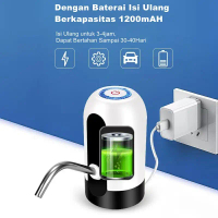 Pompa Galon Portable Dingin Electric Kecil Panas Recharge Q8S2 Promo Mineral Pump Dispenser Air Tata