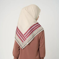 napocut Hijab - Aranusa Scarf - Hijab Segiempat Printing Premium KUEKU