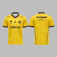 2023 newInfinix Jersey ONIC 2023 ESPORT Jersey GAMING Free NICKNAME Player Issue Jersey T-Shirt Tops