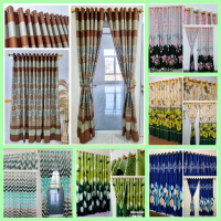 GORDEN SMOKRING MOTIF/HORDENG PINTU/KORDEN PINTU JENDELA Hordeng Bunga Kain Korden