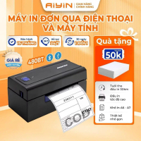Máy In Nhiệt Bluetooth AYIN 480BT Khổ A6 A7, Máy In Đơn Sàn TMĐT, In Mã Vận Đơn, In Logo BH 15Tháng