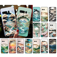 Beautifull landscape Art Phone Case For Google Pixel 8 7 Pro 7A 7 6A 6 Pro 5A 4A 3A Pixel 4 XL Pixel 5 6 4 3A XL