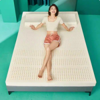 Full Size Latex Double Bed Mattress Soft Thailand Materia Latex Bedroom Tatami Mattresses Foldable Core Sleep Colchon Furniture