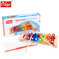 木製兒童 益智玩具 八音階敲琴 86020