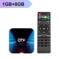 VONTAR Allwinner กล่องทีวี Q1 QTV Android 10รองรับ Stick 4K H.265 2.4G Wifi Dongle Media Player Set 