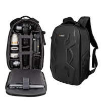 【Prowell】兩機多鏡EVA硬殼相機後背包或一機多鏡+無人機攝影背包(WIN-23018 贈防雨罩)