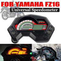 Motorcycle Meter Speedometer Digital Universal Electronics Indicator LCD Display For Yamaha FZ16 FZ 2.0 16 Cafe Racer Tachometer