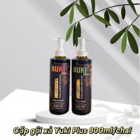 (800ml) Cặp gội xả Yuki Plus 800ml/chai