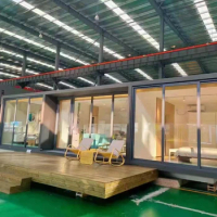 Small Home Office Modular Prefab Houses 20Ft 40ft Container Homes