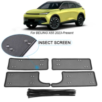 Car Insect-proof Air Inlet Protection Cover Airin Insert Net Auto Vent Racing Grill Filter Accessory For BEIJING X55 2023-2025