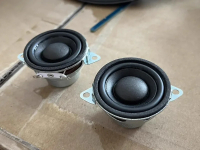 1 cặp ghxamp 1.5 inch 40mm sửa chữa cho Harman Kardon Aura Studio 1 2 thế hệ Loa đơn vị gấp góc 2ohm