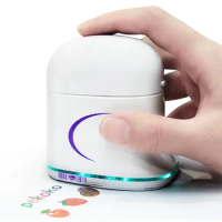 Pekoko Portable Color Inkjet Printer Handheld Printer Support 1200dpi Wireless Connection for Customized Text Pattern Code #R40