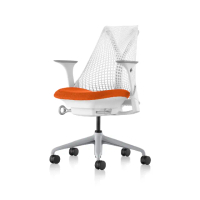 【Herman Miller】Sayl 小資款 - 白背橘座｜世代家具｜原廠授權代理商(人體工學椅/電腦椅/辦公椅)