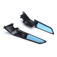 For DUCATI PANIGALE 899 ABS Panigale 1199 S Tricolore Motorcycle Accessories Side Mirror Spoiler Wind Wing Rearview Mirror Kit