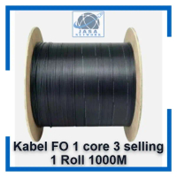 Kabel Fiber Optic 1 core 3 selling 1 roll 1000 meter